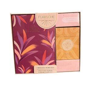 Flawsome "5 Minutes to Myself" Gratitude Journal & Prompt Card Set